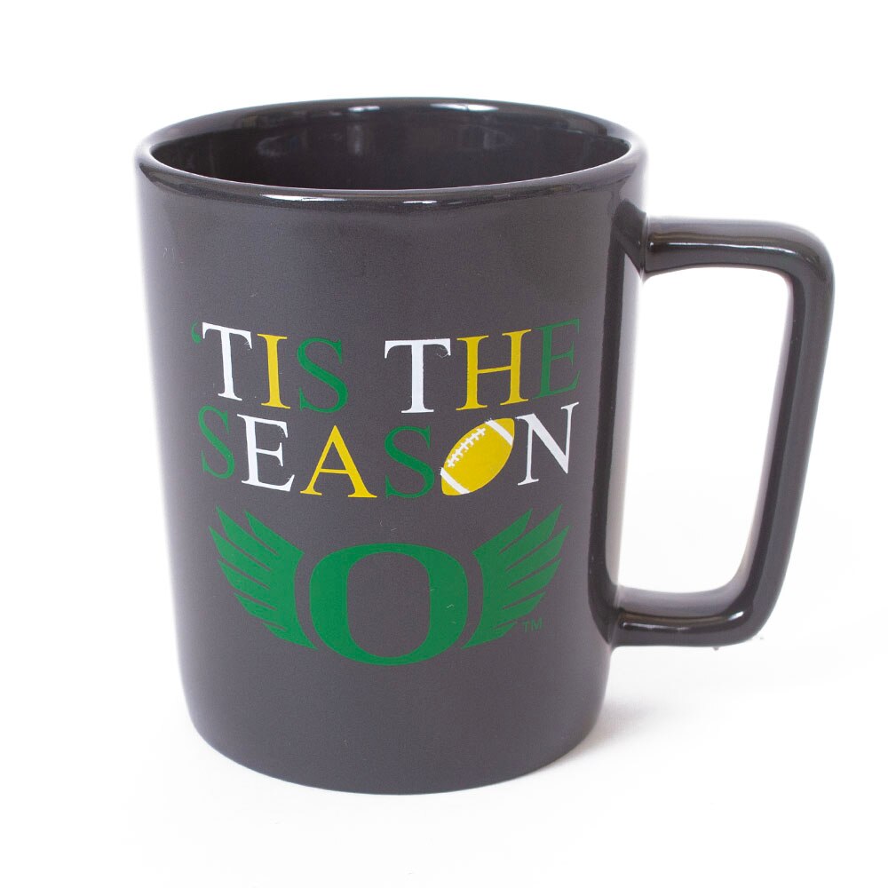 O Wings, Neil, Grey, Traditional Mugs, Ceramic, Home & Auto, Football, 14 ounce, Ella, 'Tis the Season, Helmet design, 960311